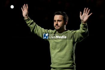 2024-05-10 - Head Coach Jonatan Giraldez (FC Barcelona) gestures during Liga F match between FC Barcelona Fem and Ahtletic Club Fem at Estadi Johan Cruyff, in Barcelona, ,Spain on May 10, 2024. Photo by Felipe Mondino - FC BARCELONA FEM - ATHLETIC CLUB FEM - SPANISH PRIMERA DIVISION WOMEN - SOCCER