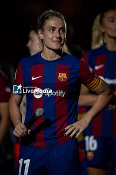 2024-05-10 - Alexia Putellas (FC Barcelona) looks on during Liga F match between FC Barcelona Fem and Ahtletic Club Fem at Estadi Johan Cruyff, in Barcelona, ,Spain on May 10, 2024. Photo by Felipe Mondino - FC BARCELONA FEM - ATHLETIC CLUB FEM - SPANISH PRIMERA DIVISION WOMEN - SOCCER