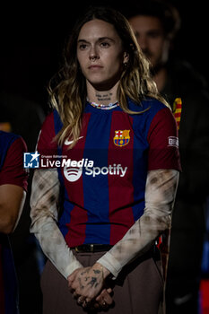 2024-05-10 - Maria Leon (FC Barcelona) celebrates during Liga F match between FC Barcelona Fem and Ahtletic Club Fem at Estadi Johan Cruyff, in Barcelona, ,Spain on May 10, 2024. Photo by Felipe Mondino - FC BARCELONA FEM - ATHLETIC CLUB FEM - SPANISH PRIMERA DIVISION WOMEN - SOCCER