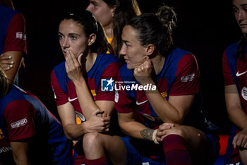 2024-05-10 - Aitana Bonmati (FC Barcelona) and Lucy Bronze (FC Barcelona) celebrates during Liga F match between FC Barcelona Fem and Ahtletic Club Fem at Estadi Johan Cruyff, in Barcelona, ,Spain on May 10, 2024. Photo by Felipe Mondino - FC BARCELONA FEM - ATHLETIC CLUB FEM - SPANISH PRIMERA DIVISION WOMEN - SOCCER