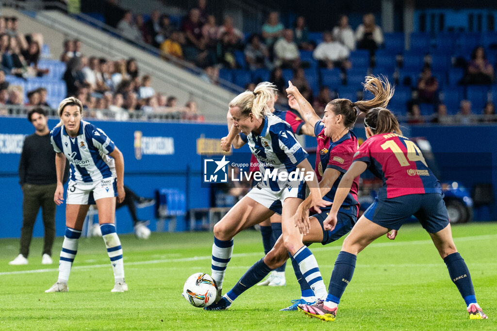 Barcelona vs Real Sociedad - SPANISH PRIMERA DIVISION WOMEN - SOCCER