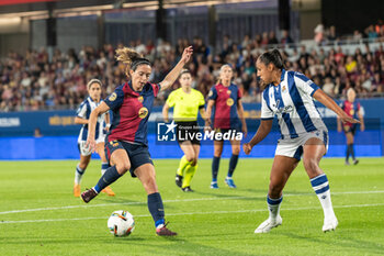 2024-09-13 - Aitana Bonmati of FC Barcelona during the Spanish championship La ligaF football match between FC Barcelona and Real Sociedad on September 13 at Johan Cruyff stadium in Barcelona, Spain - BARCELONA VS REAL SOCIEDAD - SPANISH PRIMERA DIVISION WOMEN - SOCCER