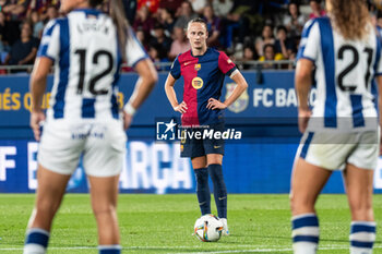 2024-09-13 - Caroline Graham of FC Barcelona during the Spanish championship La ligaF football match between FC Barcelona and Real Sociedad on September 13 at Johan Cruyff stadium in Barcelona, Spain - BARCELONA VS REAL SOCIEDAD - SPANISH PRIMERA DIVISION WOMEN - SOCCER