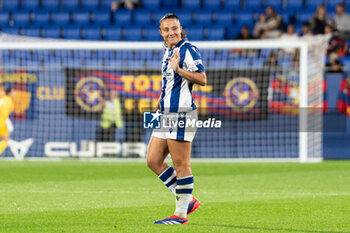 2024-09-13 - Emma Ramirez of Real Sociedad during the Spanish championship La ligaF football match between FC Barcelona and Real Sociedad on September 13 at Johan Cruyff stadium in Barcelona, Spain - BARCELONA VS REAL SOCIEDAD - SPANISH PRIMERA DIVISION WOMEN - SOCCER