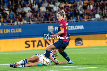 2024-09-13 - Alexia Putellas of FC Barcelona during the Spanish championship La ligaF football match between FC Barcelona and Real Sociedad on September 13 at Johan Cruyff stadium in Barcelona, Spain - BARCELONA VS REAL SOCIEDAD - SPANISH PRIMERA DIVISION WOMEN - SOCCER