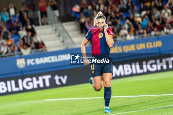 2024-09-13 - Alexia Putellas of FC Barcelona celebrate the goal during the Spanish championship La ligaF football match between FC Barcelona and Real Sociedad on September 13 at Johan Cruyff stadium in Barcelona, Spain - BARCELONA VS REAL SOCIEDAD - SPANISH PRIMERA DIVISION WOMEN - SOCCER