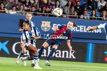 2024-09-13 - Caroline Graham of FC Barcelona during the Spanish championship La ligaF football match between FC Barcelona and Real Sociedad on September 13 at Johan Cruyff stadium in Barcelona, Spain - BARCELONA VS REAL SOCIEDAD - SPANISH PRIMERA DIVISION WOMEN - SOCCER