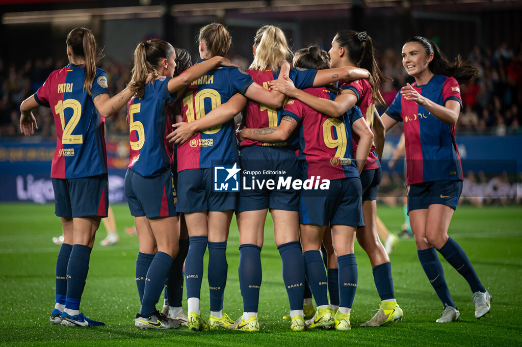 FC BARCELONA FEM - SD EIBAR FEM - SPANISH PRIMERA DIVISION WOMEN - SOCCER