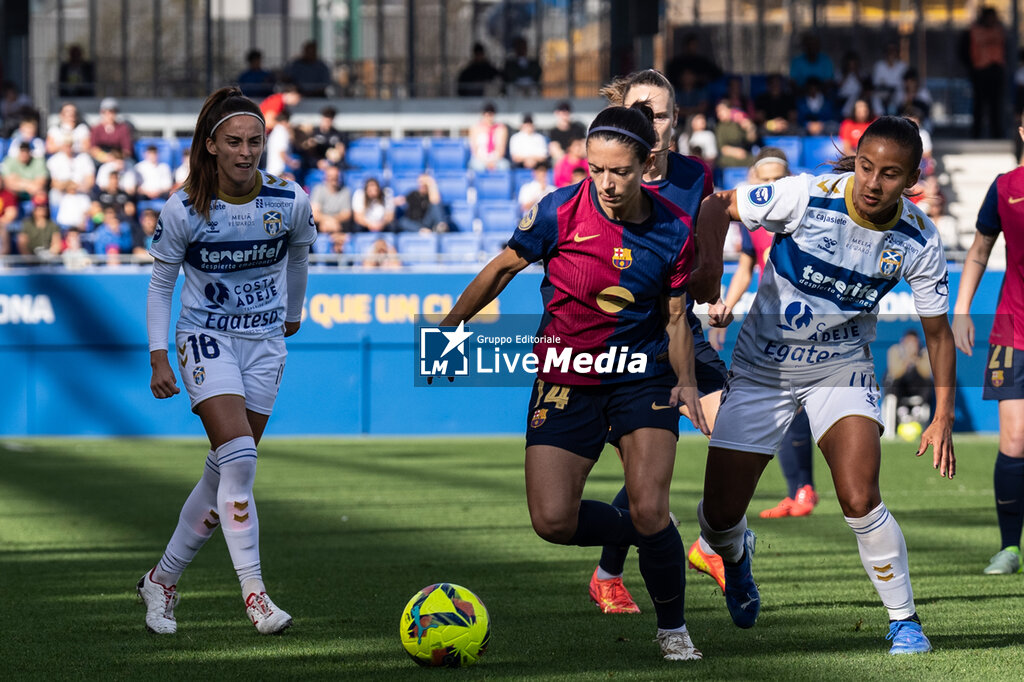 Barcelona Women vs Tenerife - SPANISH PRIMERA DIVISION WOMEN - SOCCER