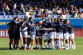 2024-11-24 - Tenerife team during the Spanish championship La ligaF football match between FC Barcelona and Tenerife on November 24 at Johan Cruyff stadium in Barcelona, Spain - BARCELONA WOMEN VS TENERIFE - SPANISH PRIMERA DIVISION WOMEN - SOCCER