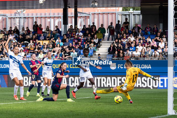 2024-11-24 - Goal by Ewa Pajor of FC Barcelona at the Spanish championship La ligaF football match between FC Barcelona and Tenerife on November 24 at Johan Cruyff stadium in Barcelona, Spain - BARCELONA WOMEN VS TENERIFE - SPANISH PRIMERA DIVISION WOMEN - SOCCER