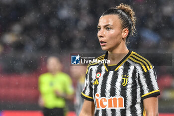 2024-01-07 - Caruso of Juventus during Women's Italian Supercup match between Juventus Women vs AS Roma Women on 7 January 2023 at the Stadio Giovanni Zini, Cremona - AS ROMA VS JUVENTUS FC - WOMEN SUPERCOPPA - SOCCER