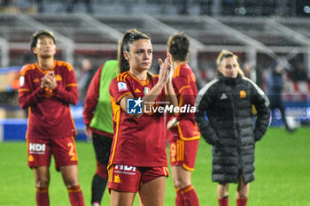 2024-01-07 - delusion AS Roma Women after Women's Italian Supercup match between Juventus Women vs AS Roma Women on 7 January 2023 at the Stadio Giovanni Zini, Cremona - AS ROMA VS JUVENTUS FC - WOMEN SUPERCOPPA - SOCCER
