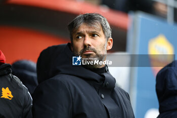 2024-01-07 - Alessandro Spugna coach of Roma Women - AS ROMA VS JUVENTUS FC - WOMEN SUPERCOPPA - SOCCER
