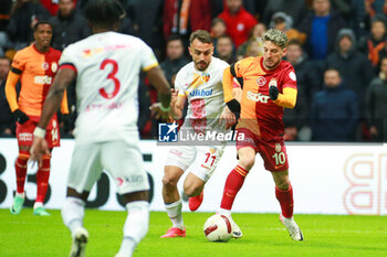 2024-01-15 - Dries Mertens against Sazdagi during Galatasaray Kayserispor at the Rams Park in Istanbul, Turkey 15-01-2024 - GALATASARAY VS KAYSERISPOR - TURKISH SUPER LEAGUE - SOCCER