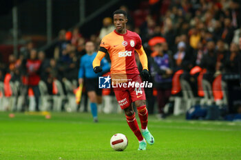 2024-01-15 - Zaha controlling the ball during Galatasaray Kayserispor at the Rams Park in Istanbul, Turkey 15-01-2024 - GALATASARAY VS KAYSERISPOR - TURKISH SUPER LEAGUE - SOCCER