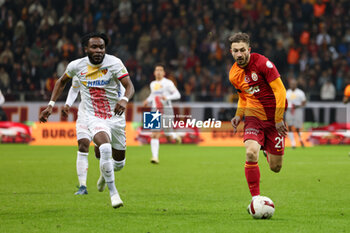 2024-01-15 - Dervisoglu attempt to score during Galatasaray Kayserispor at the Rams Park in Istanbul, Turkey 15-01-2024 - GALATASARAY VS KAYSERISPOR - TURKISH SUPER LEAGUE - SOCCER