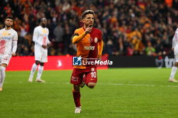 2024-01-15 - Dries Mertens celebration after the penalty during Galatasaray Kayserispor at the Rams Park in Istanbul, Turkey 15-01-2024 - GALATASARAY VS KAYSERISPOR - TURKISH SUPER LEAGUE - SOCCER