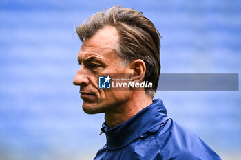 2024-02-22 - Herve RENARD of France during the training of the French team on February 22, 2024 prior to the UEFA Women's Nations League 2024, Semi-finals football match between France and Germany on February 23, 2024 at Groupama stadium in Decines-Charpieu near Lyon, France - FOOTBALL - WOMEN'S NATIONS LEAGUE - FRANCE V GERMANY - TRAINING AND PRESS CONFERENCE - UEFA NATIONS LEAGUE - SOCCER