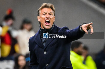 2024-02-23 - Herve RENARD of France during the UEFA Women's Nations League, Semi-final football match between France and Germany on February 23, 2024 at Groupama Stadium in Decines-Charpieu near Lyon, France - FOOTBALL - WOMEN'S NATIONS LEAGUE - FRANCE V GERMANY - UEFA NATIONS LEAGUE - SOCCER