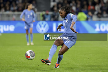 2024-02-23 - Kadidiatou Diani of France during the UEFA Women's Nations League, Semi-final football match between France and Germany on February 23, 2024 at Groupama Stadium in Decines-Charpieu near Lyon, France - FOOTBALL - WOMEN'S NATIONS LEAGUE - FRANCE V GERMANY - UEFA NATIONS LEAGUE - SOCCER