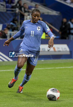 2024-02-23 - Kadidiatou Diani of France during the UEFA Women's Nations League, Semi-final football match between France and Germany on February 23, 2024 at Groupama Stadium in Decines-Charpieu near Lyon, France - FOOTBALL - WOMEN'S NATIONS LEAGUE - FRANCE V GERMANY - UEFA NATIONS LEAGUE - SOCCER