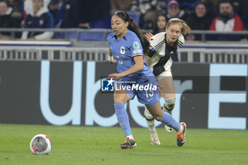 2024-02-23 - Selma Bacha of France during the UEFA Women's Nations League, Semi-final football match between France and Germany on February 23, 2024 at Groupama Stadium in Decines-Charpieu near Lyon, France - FOOTBALL - WOMEN'S NATIONS LEAGUE - FRANCE V GERMANY - UEFA NATIONS LEAGUE - SOCCER