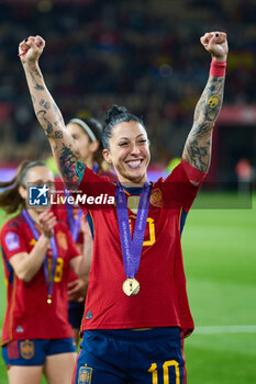 2024-02-28 - Jenni Hermoso of Spain celebrates after winning the UEFA Women's Nations League, Final football match between Spain and France on February 28, 2024 at La Cartuja stadium in Sevilla, Spain - FOOTBALL - WOMEN'S NATIONS LEAGUE - FINAL - SPAIN V FRANCE - UEFA NATIONS LEAGUE - SOCCER