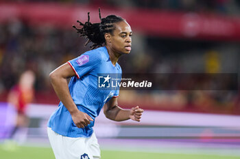 2024-02-28 - Marie-Antoinette Katoto of France during the UEFA Women's Nations League, Final football match between Spain and France on February 28, 2024 at La Cartuja stadium in Sevilla, Spain - FOOTBALL - WOMEN'S NATIONS LEAGUE - FINAL - SPAIN V FRANCE - UEFA NATIONS LEAGUE - SOCCER