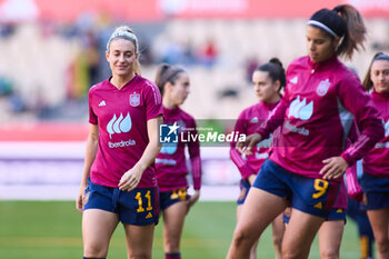 2024-03-23 - Alexia Putellas of Spain warms up during the UEFA Women's Nations League, Final football match between Spain and France on February 28, 2024 at La Cartuja stadium in Sevilla, Spain - FOOTBALL - WOMEN'S NATIONS LEAGUE - FINAL - SPAIN V FRANCE - UEFA NATIONS LEAGUE - SOCCER