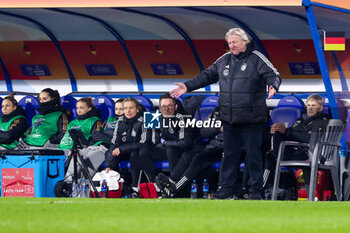 2024-02-28 - Head Coach Horst Hrubesch of Germany during the UEFA Women's Nations League, third place football match between Netherlands and Germany on February 28, 2024 at Abe Lenstra Stadion in Heerenveen, Netherlands - FOOTBALL - WOMEN'S NATIONS LEAGUE - 3RD PLACE - NETHERLANDS V GERMANY - UEFA NATIONS LEAGUE - SOCCER