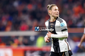 2024-02-28 - Sarai Linder of Germany during the UEFA Women's Nations League, third place football match between Netherlands and Germany on February 28, 2024 at Abe Lenstra Stadion in Heerenveen, Netherlands - FOOTBALL - WOMEN'S NATIONS LEAGUE - 3RD PLACE - NETHERLANDS V GERMANY - UEFA NATIONS LEAGUE - SOCCER