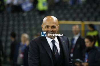 2024-10-14 - Luciano Spalletti Head Coach of Italy during Italy vs Israel, matchday 4 of League A of Uefa Nations League 2025, game at Bluenergy stadium - stadio Friuli in Udine (UD), Italy, on October 14, 2024. - ITALY VS ISRAEL - UEFA NATIONS LEAGUE - SOCCER