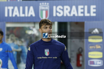 2024-10-14 - Daniel Maldini of Italy during Italy vs Israel, matchday 4 of League A of Uefa Nations League 2025, game at Bluenergy stadium - stadio Friuli in Udine (UD), Italy, on October 14, 2024. - ITALY VS ISRAEL - UEFA NATIONS LEAGUE - SOCCER