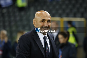 2024-10-14 - Luciano Spalletti Head Coach of Italy during Italy vs Israel, matchday 4 of League A of Uefa Nations League 2025, game at Bluenergy stadium - stadio Friuli in Udine (UD), Italy, on October 14, 2024. - ITALY VS ISRAEL - UEFA NATIONS LEAGUE - SOCCER