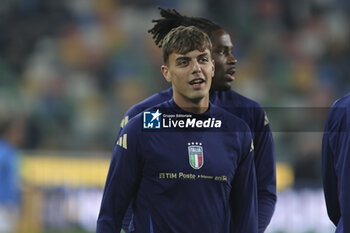 2024-10-14 - Daniel Maldini of Italy during Italy vs Israel, matchday 4 of League A of Uefa Nations League 2025, game at Bluenergy stadium - stadio Friuli in Udine (UD), Italy, on October 14, 2024. - ITALY VS ISRAEL - UEFA NATIONS LEAGUE - SOCCER