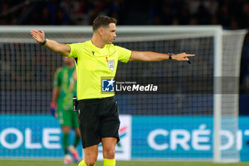 2024-09-06 - the referee Sandro Scharer of Switzerland - FRANCE VS ITALY - UEFA NATIONS LEAGUE - SOCCER