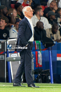 2024-09-06 - Didier Deschamps head coach of France - FRANCE VS ITALY - UEFA NATIONS LEAGUE - SOCCER