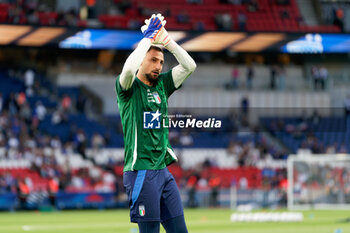 2024-09-06 - Gianluigi Donnarumma of Italy - FRANCE VS ITALY - UEFA NATIONS LEAGUE - SOCCER