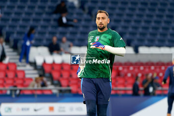 2024-09-06 - Gianluigi Donnarumma of Italy - FRANCE VS ITALY - UEFA NATIONS LEAGUE - SOCCER