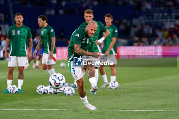 2024-09-06 - Federico Dimarco of Italy - FRANCE VS ITALY - UEFA NATIONS LEAGUE - SOCCER