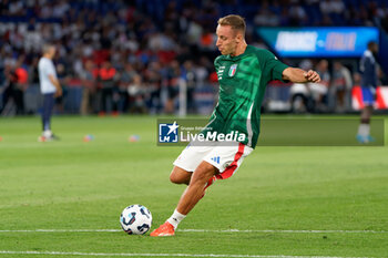 2024-09-06 - Davide Frattesi of Italy - FRANCE VS ITALY - UEFA NATIONS LEAGUE - SOCCER