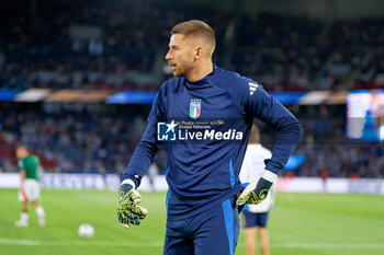 2024-09-06 - Guglielmo Vicario of Italy - FRANCE VS ITALY - UEFA NATIONS LEAGUE - SOCCER