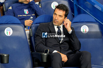 2024-09-06 - Italy Head of Delegation Gianluigi Buffon - FRANCE VS ITALY - UEFA NATIONS LEAGUE - SOCCER