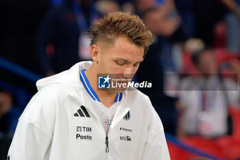 2024-09-06 - Mateo Retegui of Italy - FRANCE VS ITALY - UEFA NATIONS LEAGUE - SOCCER