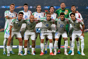 2024-09-06 - Italy team line up - FRANCE VS ITALY - UEFA NATIONS LEAGUE - SOCCER