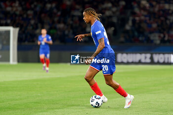 2024-09-06 - Bradley Barcola of France - FRANCE VS ITALY - UEFA NATIONS LEAGUE - SOCCER