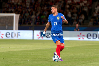 2024-09-06 - Theo Hernandez of France - FRANCE VS ITALY - UEFA NATIONS LEAGUE - SOCCER