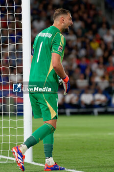 2024-09-06 - Gianluigi Donnarumma of Italy - FRANCE VS ITALY - UEFA NATIONS LEAGUE - SOCCER