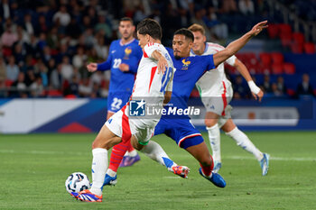 2024-09-06 - Giacomo Raspadori of Italy scores a goal of 1-3 - FRANCE VS ITALY - UEFA NATIONS LEAGUE - SOCCER